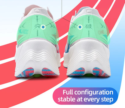 ONEMIX New Marathon Carbon Plate Running Racing Shoes Men Professional Stable Support Shock-relief Ultra-light Rebound Sneakers
