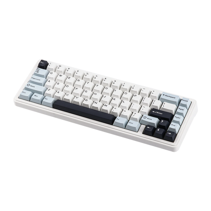 Teclado mecánico EPOMAKER x AULA F65 con distribución 65%, hot-swap, montaje gasket y conexión con cable/Bluetooth/inalámbrica 2.4G para Mac/Win