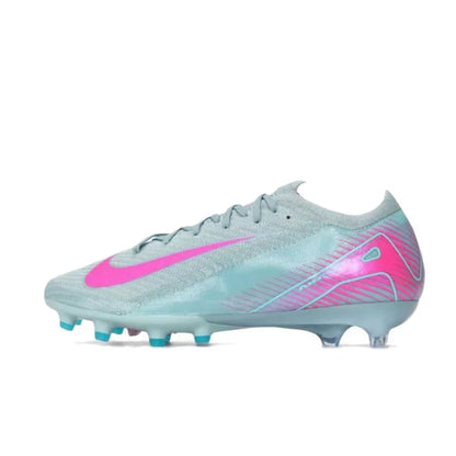 Nike Mercurial Vapor 16 Elite LV8 Men's FG Soccer Cleats – Soft, Comfortable, Natural Grass, White/Blue HV4887-100