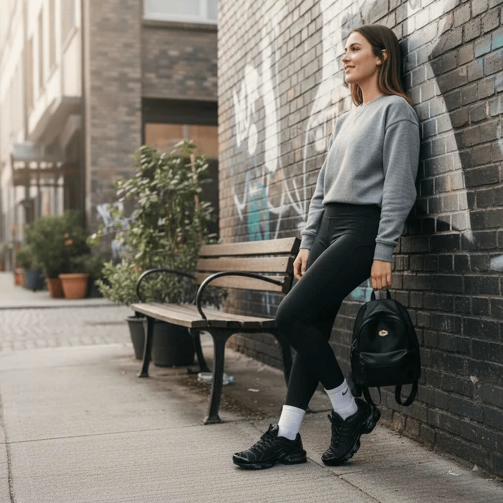 POIZON Nike Air Max Plus Triple Black Women's