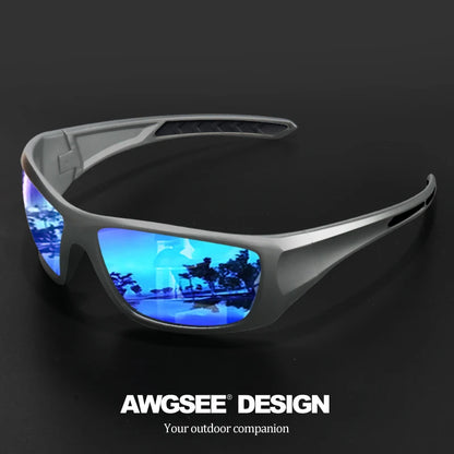 New Polarized Sports Sunglasses for Men Women Youth Baseball Cycling Running Driving Fishing Golf Motorcycle TAC Glasses