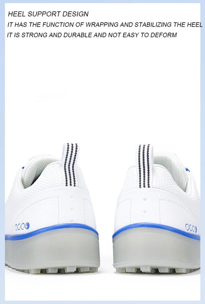 Golf Shoes Men Big Size To 47# Rotating buckle Professional Non Slip Spikeless Outdoor Beginner Training Golf Sneakers Unisex