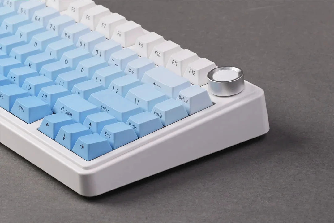 AULA F75 Pro Teclado mecánico gaming inalámbrico con montaje gasket, RGB personalizable, distribución 75% y teclas PBT con grabado lateral