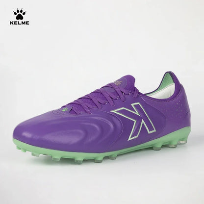 Kelme Kangaroo Leather MG Soccer Shoes Professional Match Sports Football Shoes Outdoor Anti-Slip Football Boots