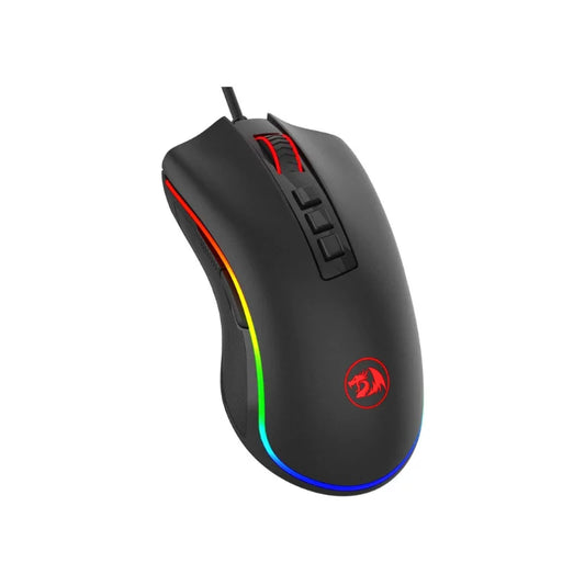 Redragon M711 káblová herná myš pre PC, 7 programovateľných tlačidiel, prispôsobiteľné RGB, 10,000 DPI, ergonomická myš