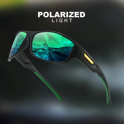 1/3 Sports Polarized Sunglasses Camouflage Wraparound Frame Multicolor Lenses for Driving Fishing UV Protection Unisex Eyewear