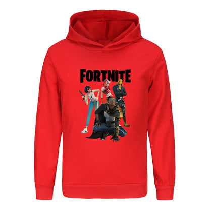 Felpa con cappuccio Fortnite per bambini, abbigliamento da principessa per bambine, abbigliamento moda per neonati, vestiti da maschietto, felpa primavera autunno, top per bambini 4403