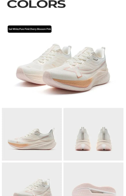 Buty do biegania Xtep 2000km 3.0 dla kobiet – wiosenne trampki z amortyzacją, do treningu i joggingu, odporne na zużycie, lekkie 875118110034