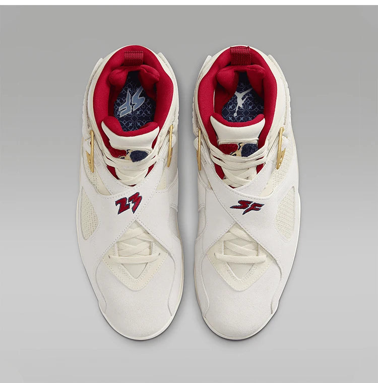 „Nike“ originalūs „Air Jordan 8 Retro SP“ vyriški krepšinio bateliai FJ2850-107