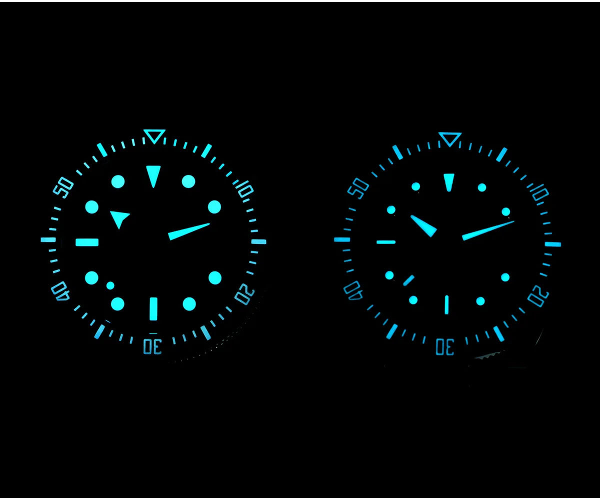 Relógio de mergulho masculino San Martin 37.5mm 40mm Miyota 9015 com mostrador esmaltado, relógio de pulso mecânico automático de luxo, resistente à água 200m SN0148