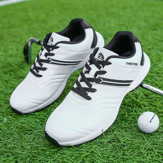 Waterproof Men Golf Shoes Professional Lightweight Golfer Footwear Outdoor Golfing Sport Trainers Athletic Sneakers Brand