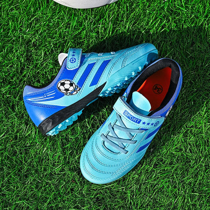 Chaussures de football pour enfants, garçons et filles, crampons de football à tige basse, baskets d'entraînement en plein air pour enfants, bottes de football tendance pour étudiants