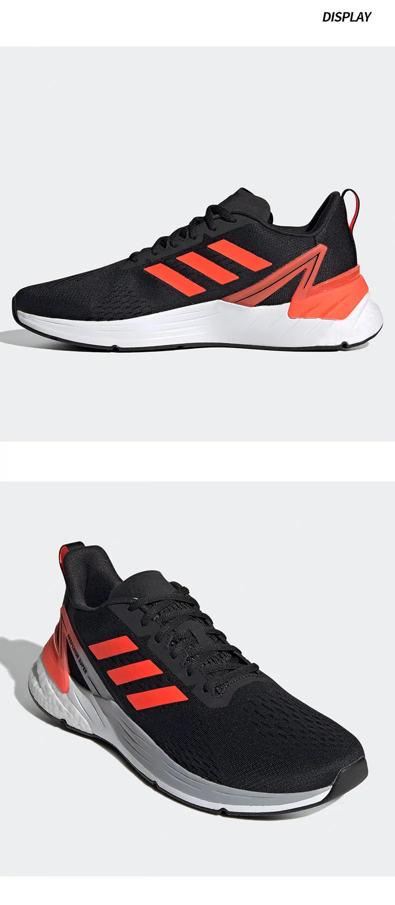 Adidas véritable saison nouvelles chaussures de sport pop-corn absorbant les chocs pour hommes FZ1975