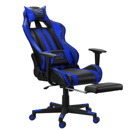 Chaise de bureau en cuir Joylive, chaise de jeu WCG, chaise ergonomique pour ordinateur, pivotante, inclinable, pour salle de jeu