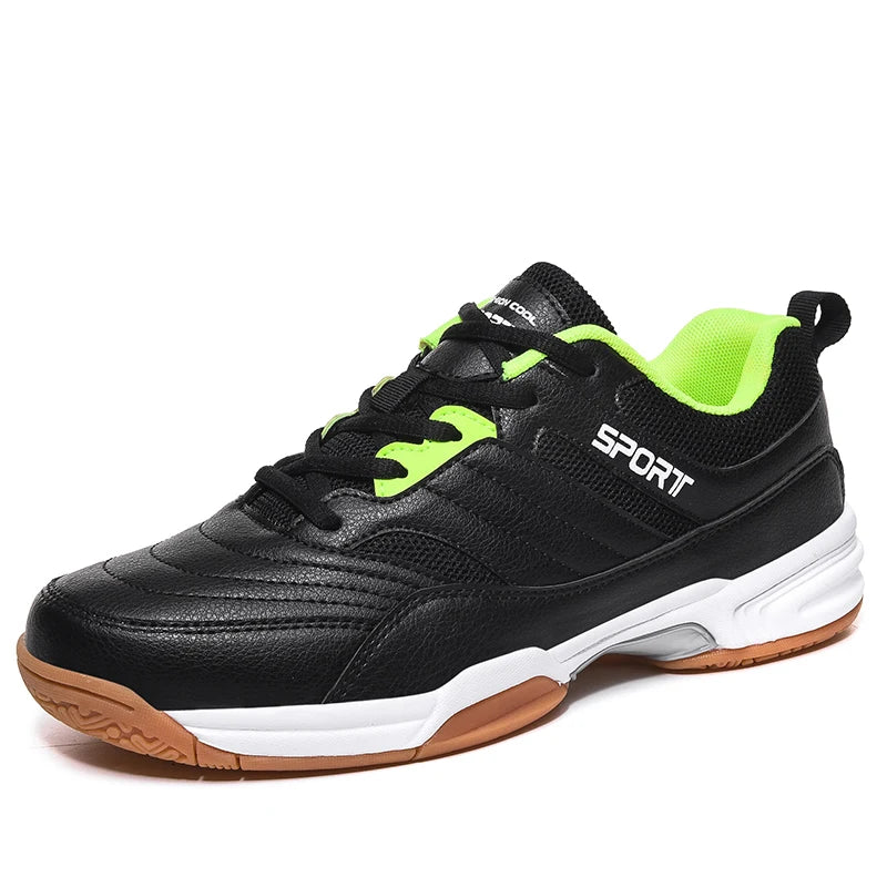 Zapatillas de tenis unisex transpirables para hombre y mujer, para deporte al aire libre, gimnasio, bádminton y voleibol