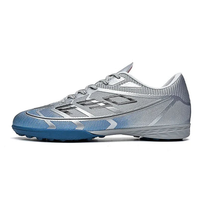 Chaussures de football FG/TF populaires, crampons de football unisexes à tige basse, baskets de football pour terrain, crampons d'entraînement rapides, crampons antidérapants à pointes longues