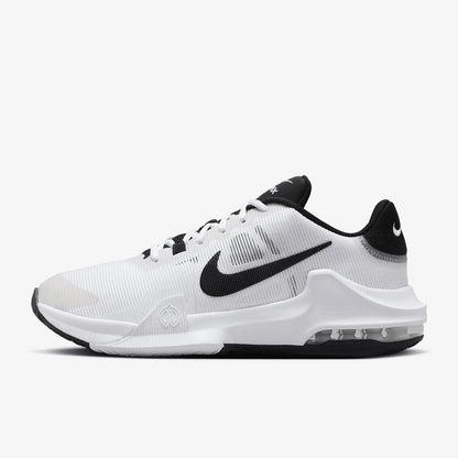 Zapatillas de baloncesto para hombre Nike Genuine Impact 4, prácticas, con amortiguación de cámara de aire, DM1124-103