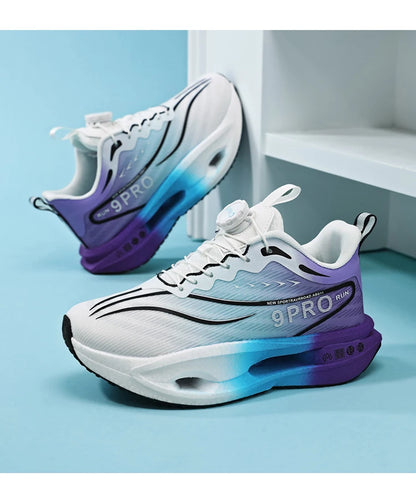 Zapatillas de running para hombre y mujer, transpirables, deportivas de competición, con amortiguación de carbono, ligeras, para jogging y entrenamiento masculino