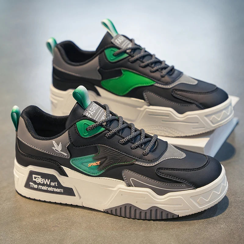 Men's Skate Shoes, Casual Sports Shoes, Men's Street Fashion Casual Shoes, Light, Comfortable, Versatile and Suitable for All Seasons