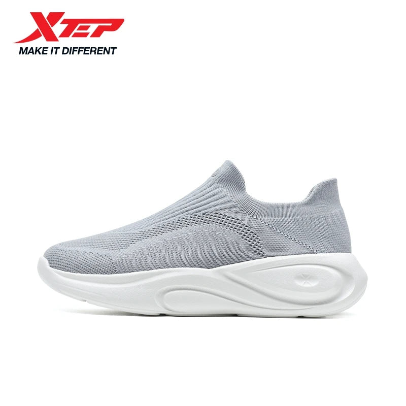 Xtep Anti-Slip Lightweight Soft Mid sole Rebound For Male Breathable Comfortable Casual Shoes 874219320013