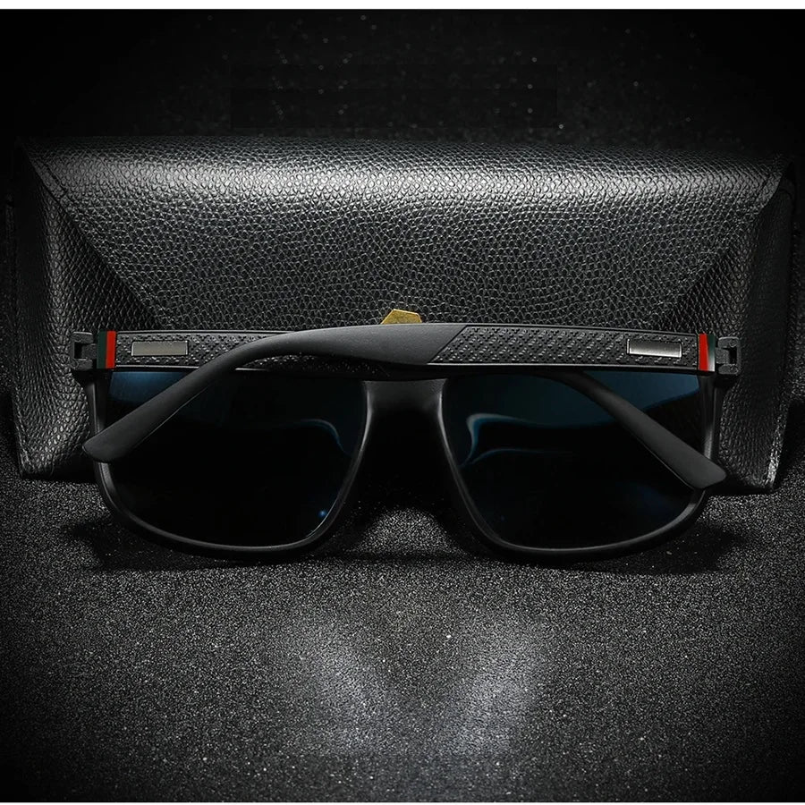 Fashion Vintage Square Unisex Sunglasses Men Women Luxury Brand Designer Men's Sun Glasses Driving Fishing Eyewear Man