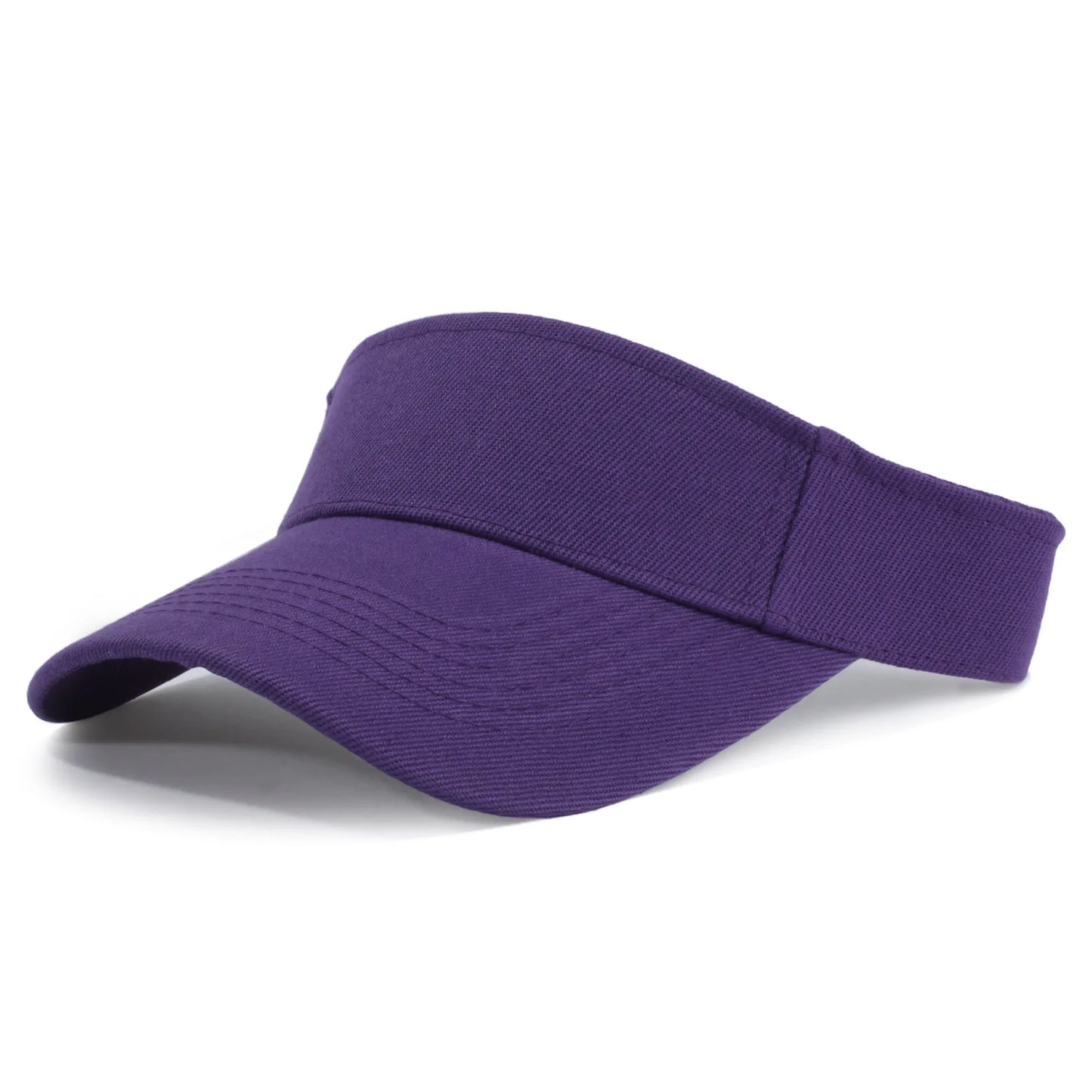 1pc Structured Brim Quick-Dry Sun Visor Hat for Women,Lightweight Sun Protection Sports Visor for Running Golf Tennis Pickleball