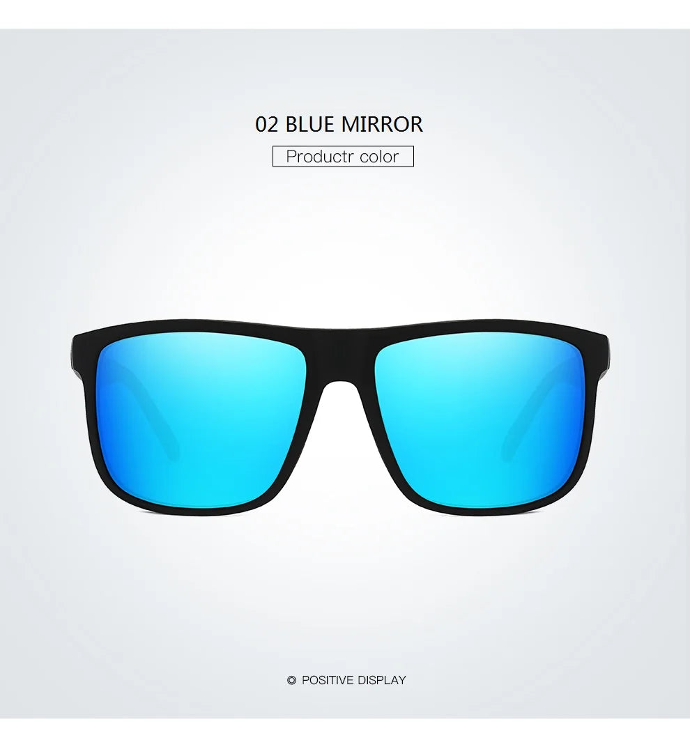 Fashion Vintage Square Unisex Sunglasses Men Women Luxury Brand Designer Men's Sun Glasses Driving Fishing Eyewear Man