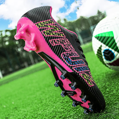 Nouvelles chaussures de football professionnelles pour garçons et filles, ultralégères, pour entraînement et match, crampons antidérapants pour gazon, livraison directe, chaussures de football pour garçons