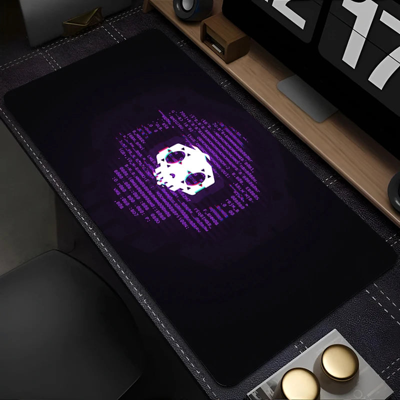 Tappetino mouse PC Overwatch Sombra sexy, tappetino per laptop viola kawaii con ragazza anime, tappetino per tastiera, accessori gaming, tappetino da scrivania per gamer