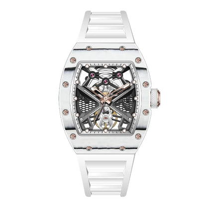 TAKE THE CHANCE Model 5 с автоматичен механизъм RMI White Label висок клас ръчен часовник колекционерски подарък за любител на часовници