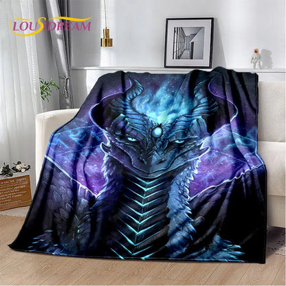 World of Warcraft, WOW, mekana plišana deka za gejmere, flanelska deka, prekrivač za dnevni boravak, spavaću sobu, krevet, kauč i piknik