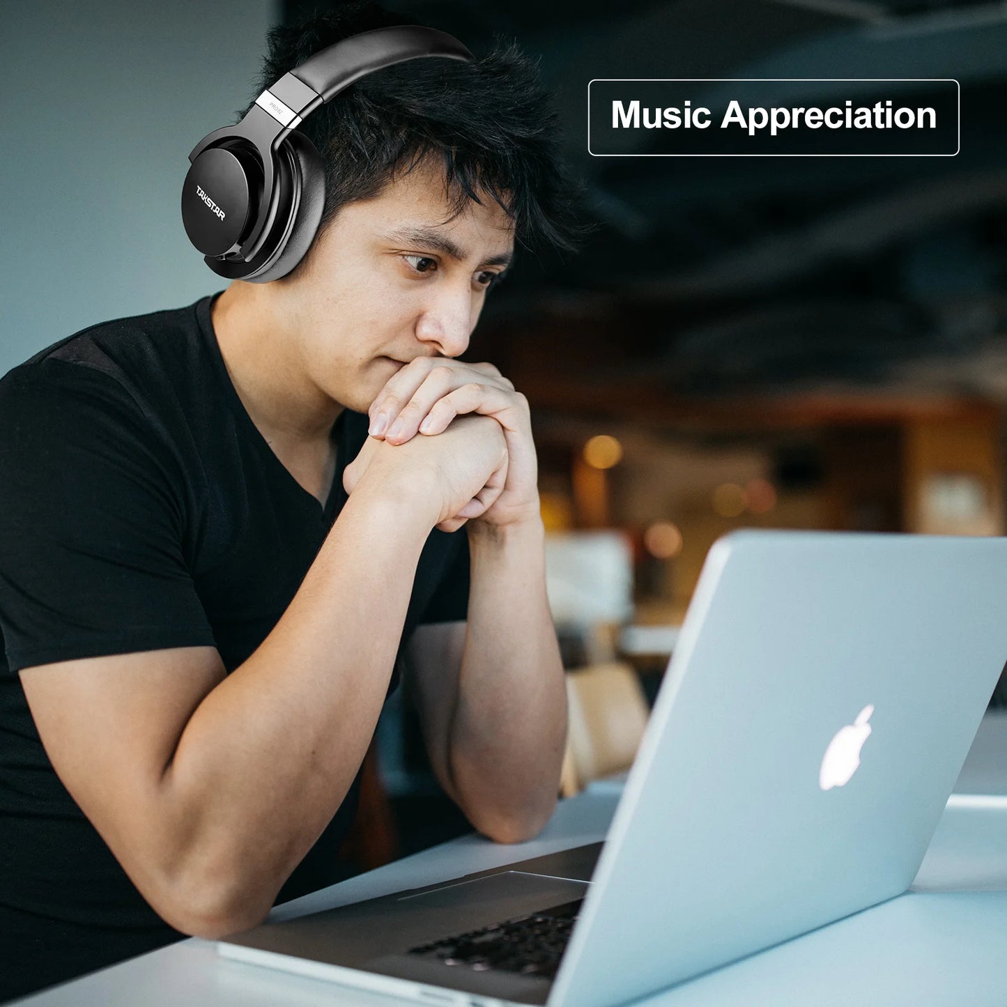 Auriculares de monitorización profesional Takstar PRO82 – Auriculares de estudio HiFi estéreo con cable para grabación, gaming y sonido preciso con graves ajustables