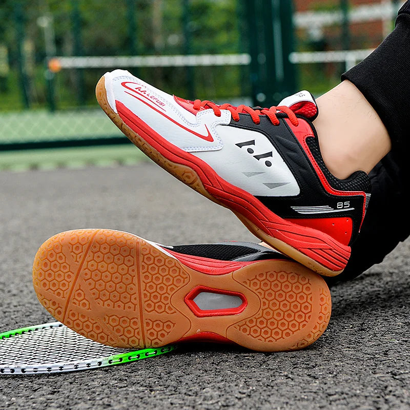 Chaussures de badminton originales décontractées de haute qualité pour hommes, baskets de tennis de table, vêtements de tennis de table, entraînement de degré, extérieur, volley-ball
