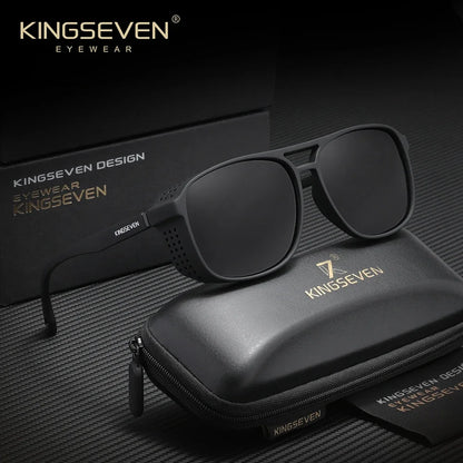 Lunettes de soleil polarisées de la marque KINGSEVEN, design classique, protection UV400, pour hommes et femmes, lunettes de sport et de plein air