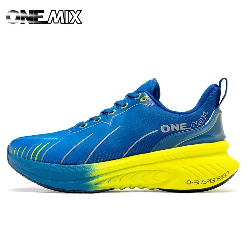 Zapatillas deportivas ONEMIX New Cushioning para hombre, aptas para corredores pesados, con cordones, antideslizantes, para mujer, uso exterior y atletismo masculino