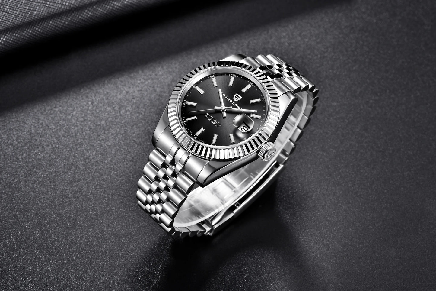 Orologi PAGANI DESIGN 2026 nuovi, meccanici di lusso oro e argento da uomo, in acciaio inossidabile, vetro zaffiro, automatici