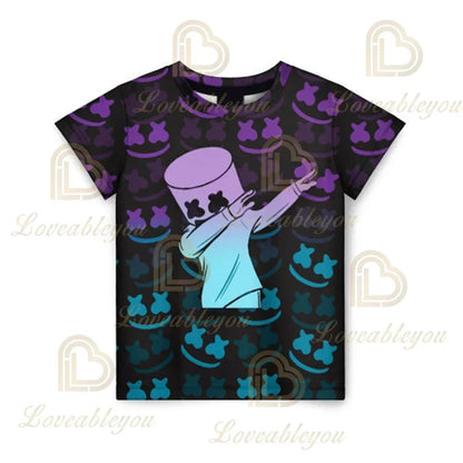 Camiseta 3D Battle Royale Fortnite, camisetas para hombres y mujeres, niños y niñas, tops de dibujos animados Victory, ropa para adolescentes, camisetas y tops infantiles de héroes de videojuegos
