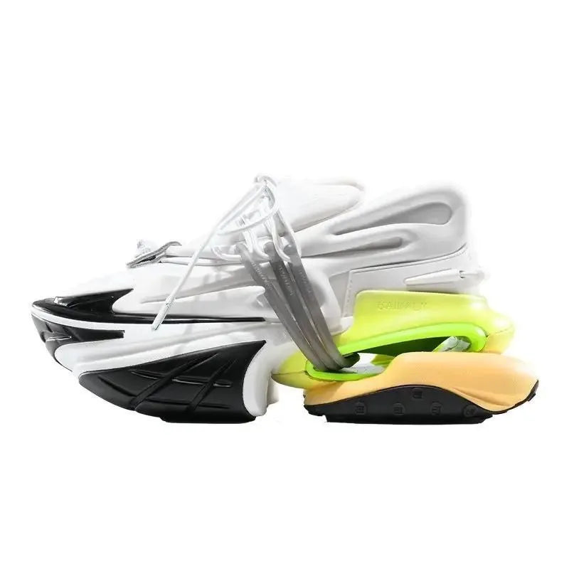 2026 Fashion Sport And Leisure Shoe Comfortable Wearable Walking Jogging Shoe Designer Thick Bottom Walking Shoe 36-44