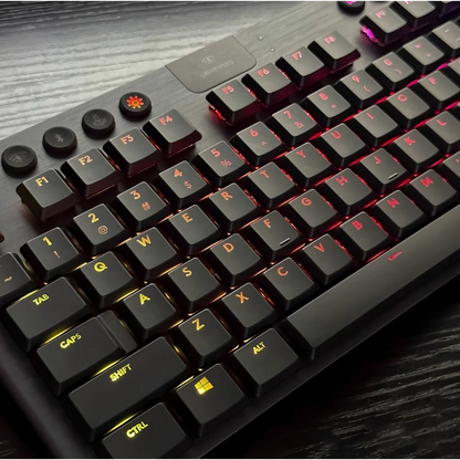 Tasti per tastiera meccanica da gaming wireless compatibili con Logitech G913TKL, G915, G813 e G815 RGB trasparente