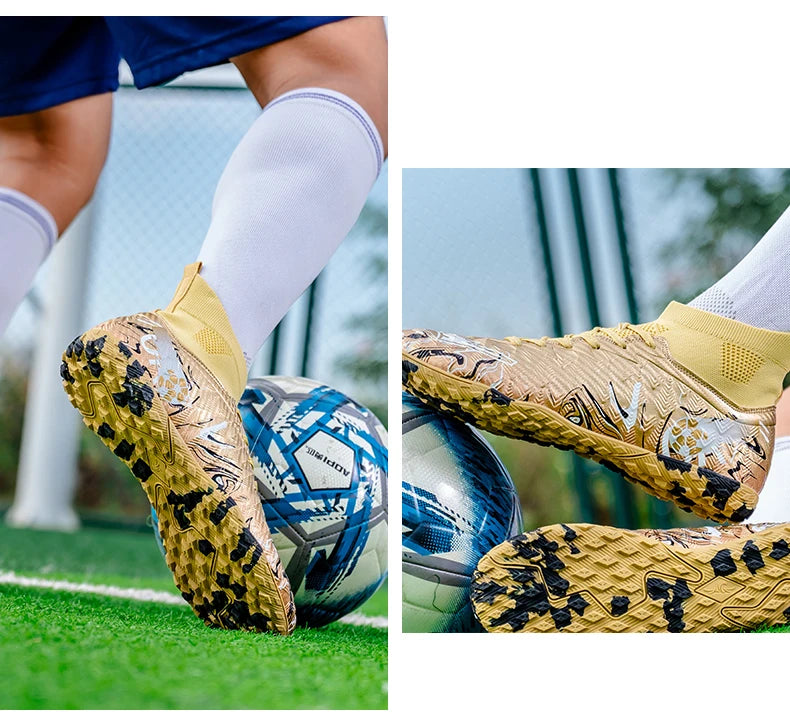 Nuove scarpe da calcio professionali da uomo antiscivolo, unisex, traspiranti, per futsal e sport, nuovi tacchetti ultraleggeri per dropshipping
