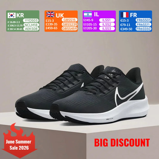 Scarpe da uomo Nike Air Zoom Pegasus: scarpe da corsa Pegasus casual, alla moda, versatili, traspiranti, leggere e ammortizzate DH4071-001