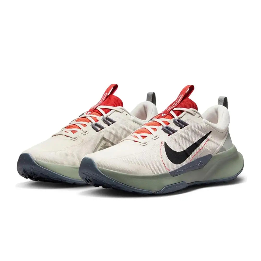 Nike Juniper Trail 2: Stylish, Comfortable, Cushioned, and Slip-Resistant Trail Running Shoes for Men – Gray/Green DM0822-102