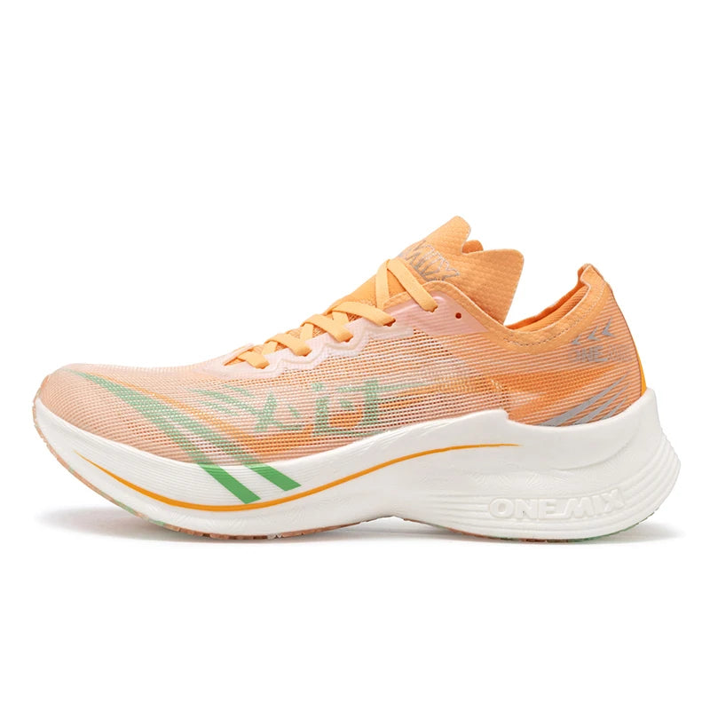 ONEMIX New Marathon Carbon Plate Running Racing Shoes Men Professional Stable Support Shock-relief Ultra-light Rebound Sneakers