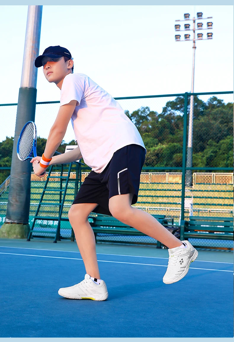 Professionelle Badminton-Schuhe, Sneaker, atmungsaktive, rutschfeste Tennis- und Sportschuhe für Herren und Damen, Trainingssneaker