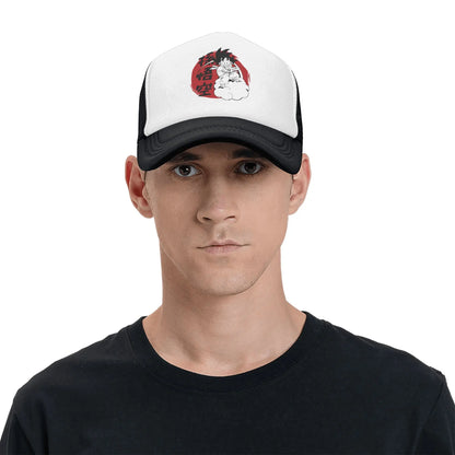 Son gohan D-Dragon Ball Z Trucker Hat Unisex Outdoor Hats Trucker Worker Cap Trucker Cap Snapback Caps Mesh Baseball Caps