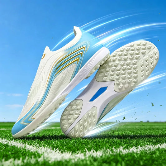 Nouvelles chaussures de football pour hommes TF/FG, modèle professionnel unisexe, très populaires, chaussures de futsal ultra-légères, chaussures de football de haute qualité, chaussures de sport pour femmes.