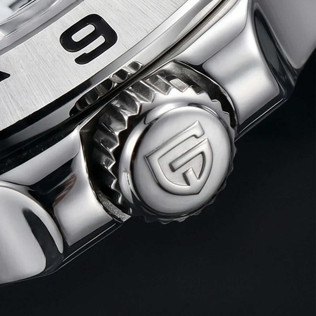 Pagani Design 2026 Nuovo orologio subacqueo da uomo 42mm in zaffiro, automatico meccanico GMT, impermeabile 100m PD1682