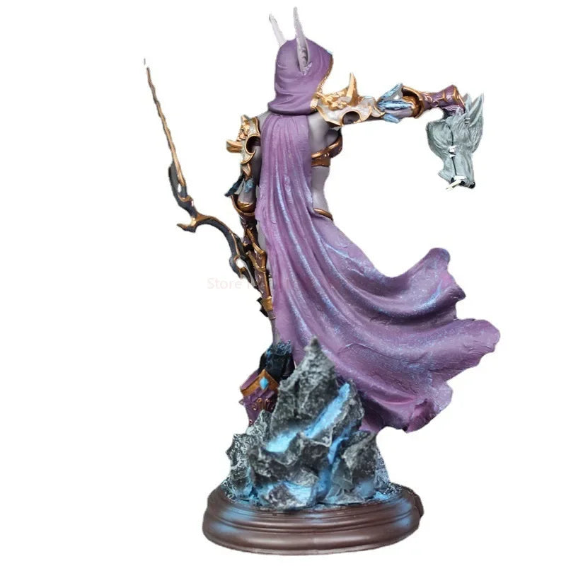 Sylvanas Windrunner World Of Warcraft Action Figures The Queen of the Undead Handmade Model Collection Ornaments Kid Gifts Toys