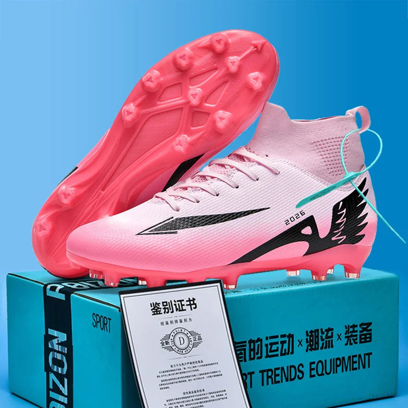 Professional Football Boots Man Soccer Shoes Adult's Society Football Cleat Ultralight Training Soccer Outdoor Sports Sneakers