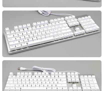 104 teclas retroiluminadas coreanas, francesas, rusas, españolas y alemanas para teclado mecánico con interruptores MX, perfil OEM, teclas ABS DIY
